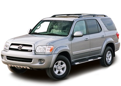 Ворсовые коврики на Toyota Sequoia I 2001 - 2008 в Брянске