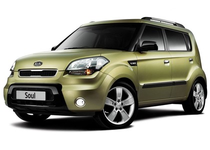 Ворсовые коврики на KIA Soul I 2009 - 2013 в Брянске