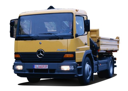 Ворсовые коврики на Mercedes Atego 1998 - 2025 в Брянске
