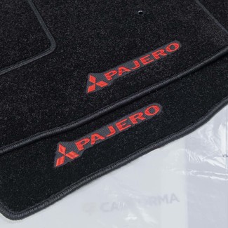Ворсовые коврики на Mitsubishi Pajero III 1999 - 2006 в Брянске