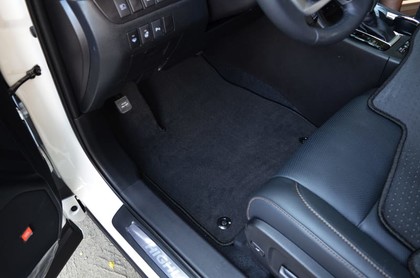 Ворсовые коврики на Toyota Highlander III 2013 - 2020 в Брянске