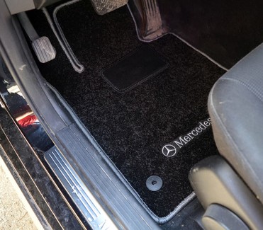 Ворсовые коврики на Mercedes GLK (X204) 2008 - 2015 в Брянске