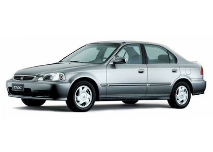 Ворсовые коврики на Honda Civic VI 4d 1995 - 2002 в Брянске