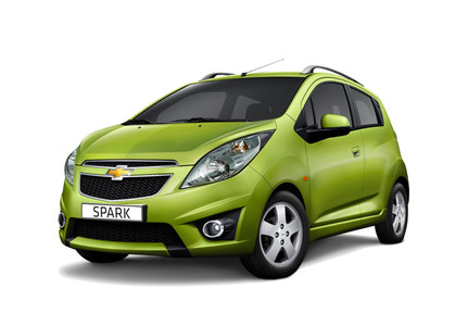 Ворсовые коврики на Chevrolet Spark III 2009 - 2023 в Брянске