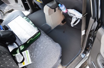 Ворсовые коврики на Mitsubishi Pajero Sport I 1998 - 2009 в Брянске