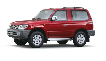 Ворсовые коврики на Toyota Land Cruiser Prado 90 1996 - 2002 в Брянске