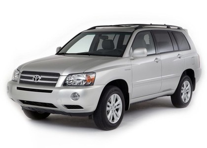 Ворсовые коврики на Toyota Highlander I 2001 - 2007 в Брянске