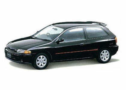 Ворсовые коврики на Mazda Familia (BH) 1994 - 1999 в Брянске