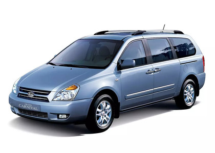 Ворсовые коврики на KIA Carnival II 2006 - 2014 в Брянске