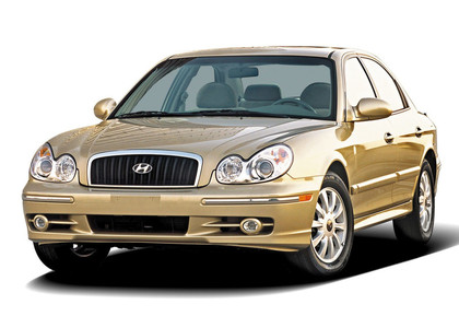 Ворсовые коврики на Hyundai Sonata 4 (EF) 1998 - 2012 в Брянске