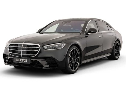 Ворсовые коврики на Mercedes S (W223, V223) 2020 - 2025 в Брянске