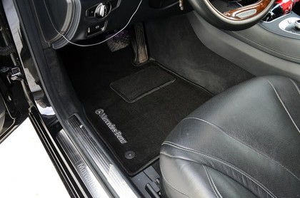 Ворсовые коврики на Mercedes S (C217) Купе 2014 - 2020 в Брянске