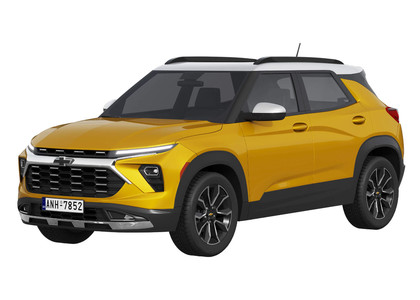 Ворсовые коврики на Chevrolet TrailBlazer III 2019 - 2025 в Брянске