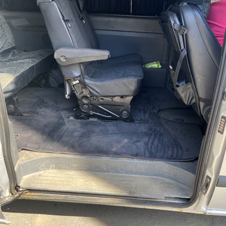 Ворсовые коврики на Mercedes Vito (W639) 2003 - 2014 в Брянске