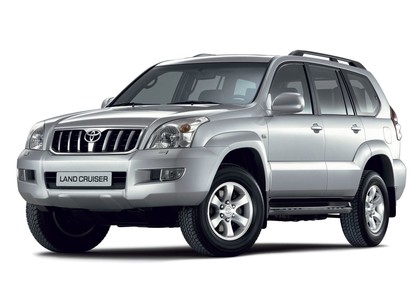 Ворсовые коврики на Toyota Land Cruiser Prado 120 2002 - 2009 в Брянске
