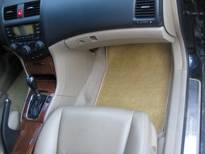 Ворсовые коврики на Honda Accord VII 2002 - 2008 в Брянске