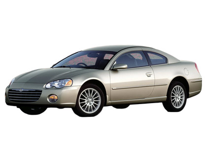 Ворсовые коврики на Chrysler Sebring II Coupe 2000 - 2006 в Брянске