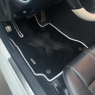 Ворсовые коврики на Mercedes C (W204) 2007 - 2015 в Брянске