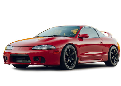 Ворсовые коврики на Mitsubishi Eclipse II 1994 - 1999 в Брянске