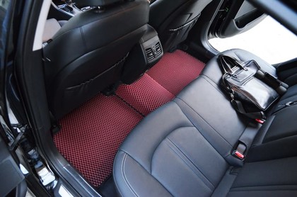 Ворсовые коврики на Hyundai Sonata 7 (LF) 2014 - 2019 в Брянске