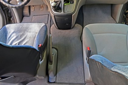 Ворсовые коврики на Hyundai H1 II 2007 - 2022 в Брянске