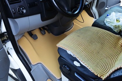 Ворсовые коврики на Volkswagen Crafter I 2006 - 2017 в Брянске