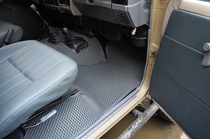 Ворсовые коврики на Toyota Land Cruiser 70 2006 - 2025 в Брянске
