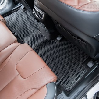 Ворсовые коврики на Hyundai Santa Fe IV рестайлинг 2020 - 2025 в Брянске