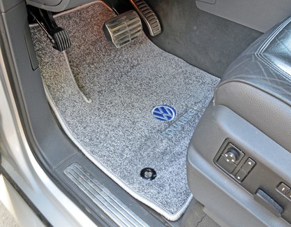 Ворсовые коврики на Volkswagen Touareg I 2002 - 2010 в Брянске