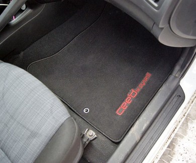 Ворсовые коврики на KIA Ceed I 2007 - 2012 в Брянске