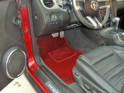 Ворсовые коврики на Ford Mustang V 2004 - 2014 в Брянске