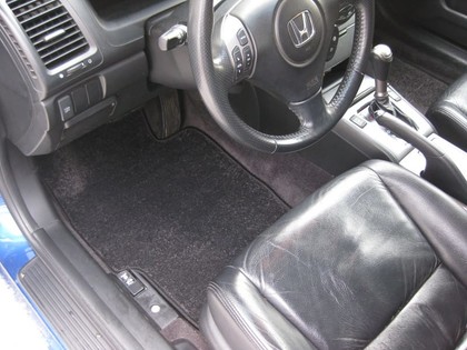 Ворсовые коврики на Honda Accord VII 2002 - 2008 в Брянске