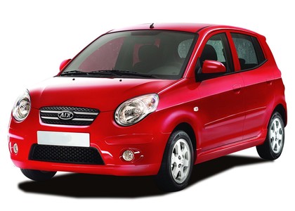 Ворсовые коврики на KIA Picanto I 2004 - 2011 в Брянске