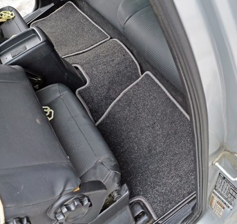 Ворсовые коврики на Land Rover Freelander I 1998 - 2006 в Брянске