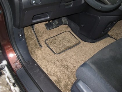 Ворсовые коврики на Honda CR-V III 2006 - 2012 в Брянске
