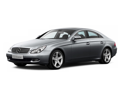 Ворсовые коврики на Mercedes CLS (C219) 2004 - 2010 в Брянске