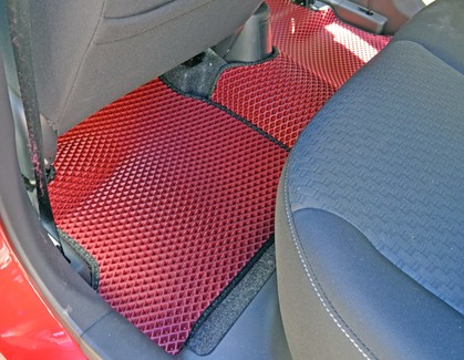 Ворсовые коврики на Mitsubishi Mirage VI 2012 - 2025 в Брянске
