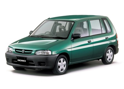 Ворсовые коврики на Mazda Demio I (DW) 1996 - 2002 в Брянске