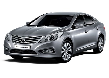 Ворсовые коврики на Hyundai Grandeur V 2011 - 2016 в Брянске