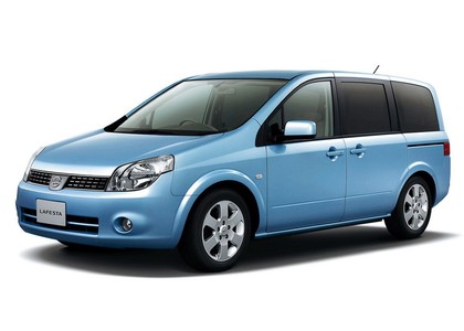 Ворсовые коврики на Nissan Lafesta (B30) 2004 - 2012 в Брянске