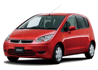 Ворсовые коврики на Mitsubishi Colt VI 2002 - 2012 в Брянске