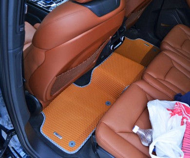 Ворсовые коврики на Audi Q7 II 2015 - 2025 в Брянске