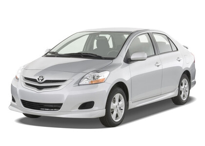 Ворсовые коврики на Toyota Belta 2005 - 2012 в Брянске