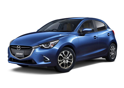 Ворсовые коврики на Mazda Demio IV (DJ) 2014 - 2025 в Брянске