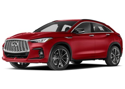 Ворсовые коврики на Infiniti QX55 2020 - 2025 в Брянске