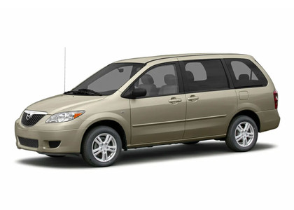 Ворсовые коврики на Mazda MPV II 1999 - 2006 в Брянске