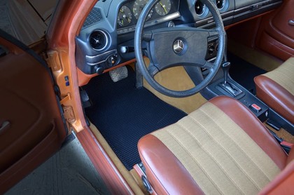 Ворсовые коврики на Mercedes W123 1975 - 1986 в Брянске