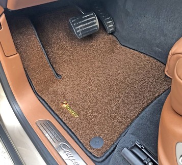 Ворсовые коврики на Porsche Cayenne II 2010 - 2018 в Брянске