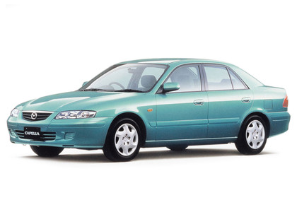 Ворсовые коврики на Mazda Capella VII 1997 - 2002 в Брянске
