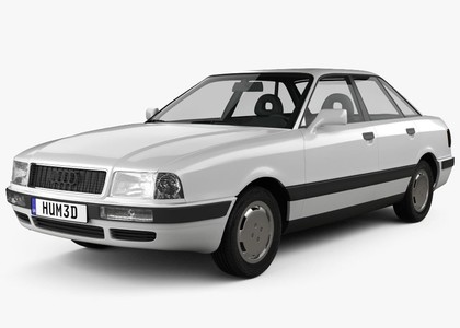 Ворсовые коврики на Audi 80 (B4) 1991 - 1995 в Брянске